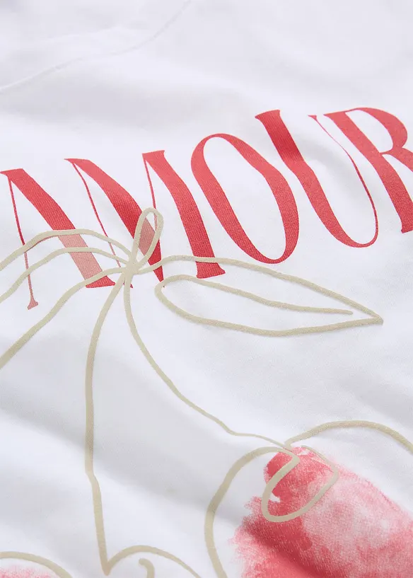 T-shirt av bomull, bonprix