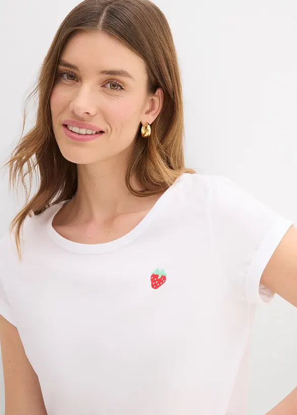 T-shirt i bomull, bonprix