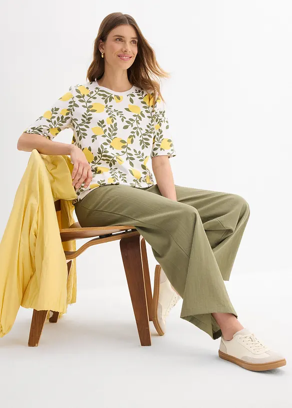 T-shirt av ekologisk bomull, bonprix