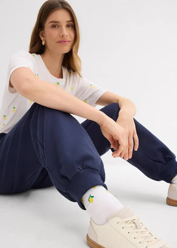 Trik&aring;byxa i bomull, bonprix