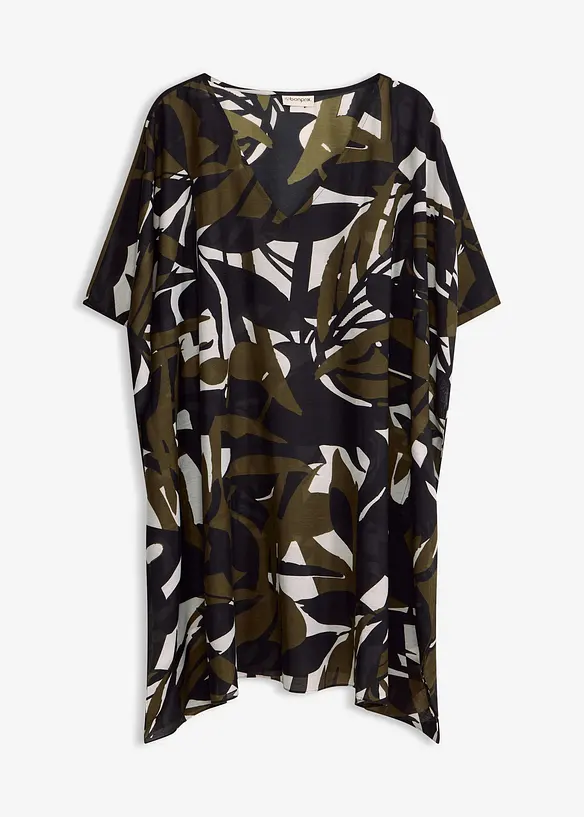 Transparent strandtunika, bonprix