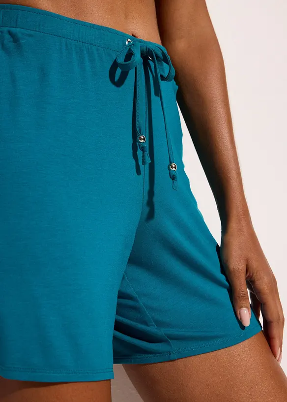 Strandshorts av mjuk viskosmix, bonprix