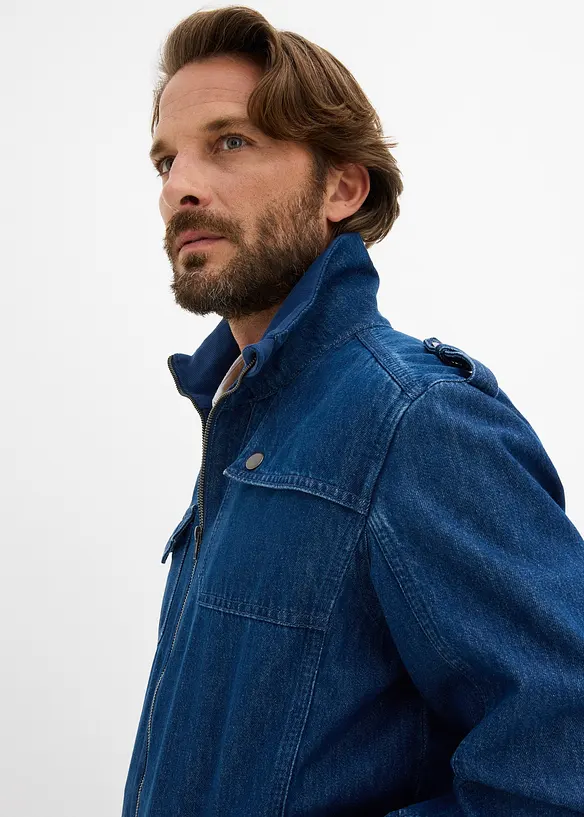Jeansjacka av bomull, bonprix