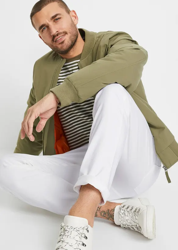 Classic Fit Stretch Jeans, Tapered, bonprix