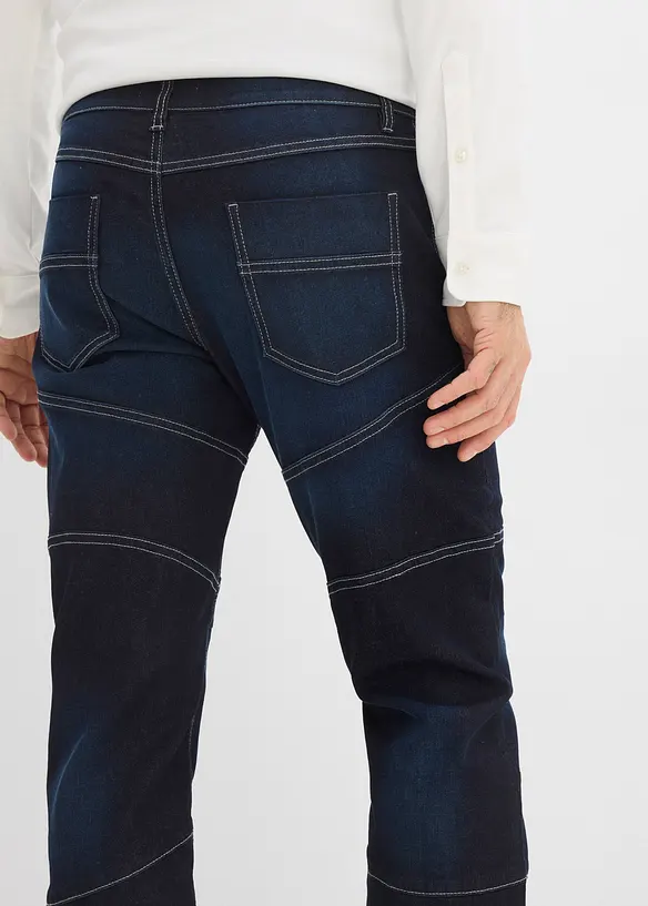 Regular Fit jeans med bekv&auml;m midja, Straight, bonprix