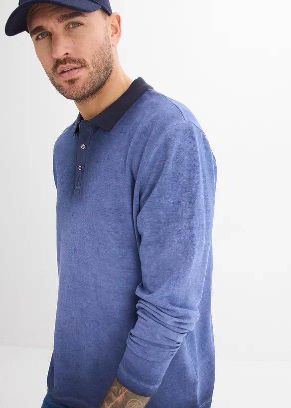 Pik&eacute;tr&ouml;ja med l&aring;nga &auml;rmar, tv&auml;ttade effekter, bonprix