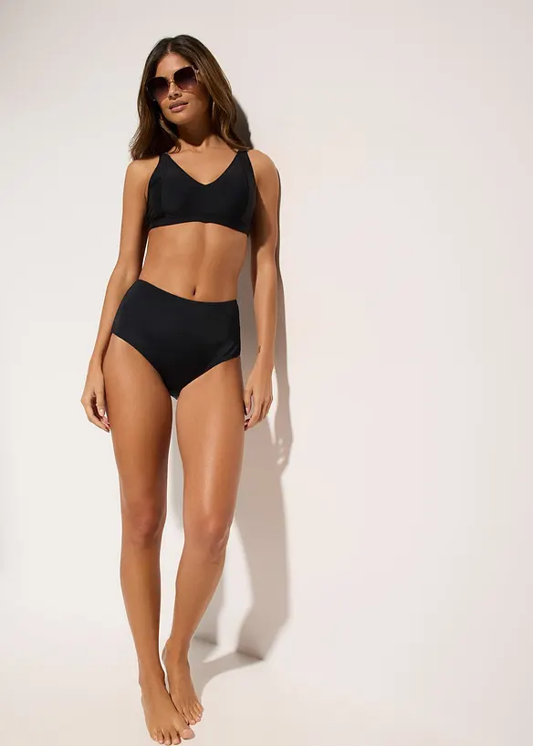 Bikini med V-ringning (2 delar), bonprix