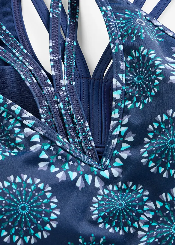 BH-bikinitopp med brottarrygg (2-pack), bonprix