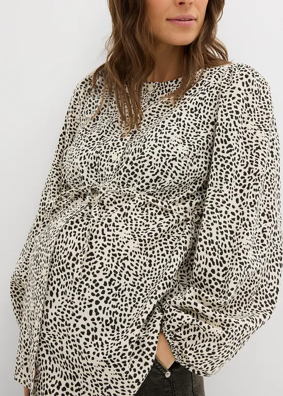 Mamma-/amningsblus med bomull, bonprix