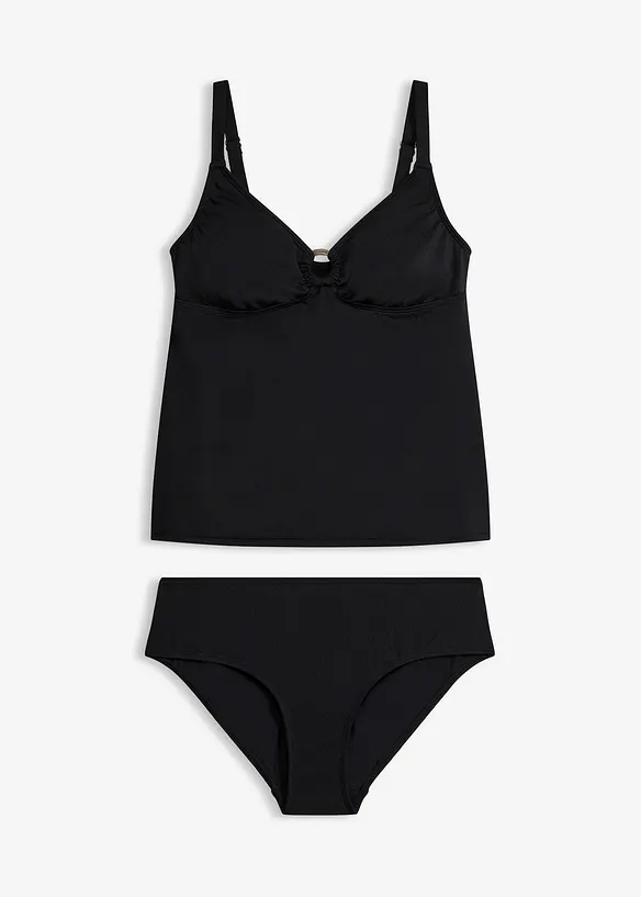 Tankini med ringdetalj (2 delar), bonprix