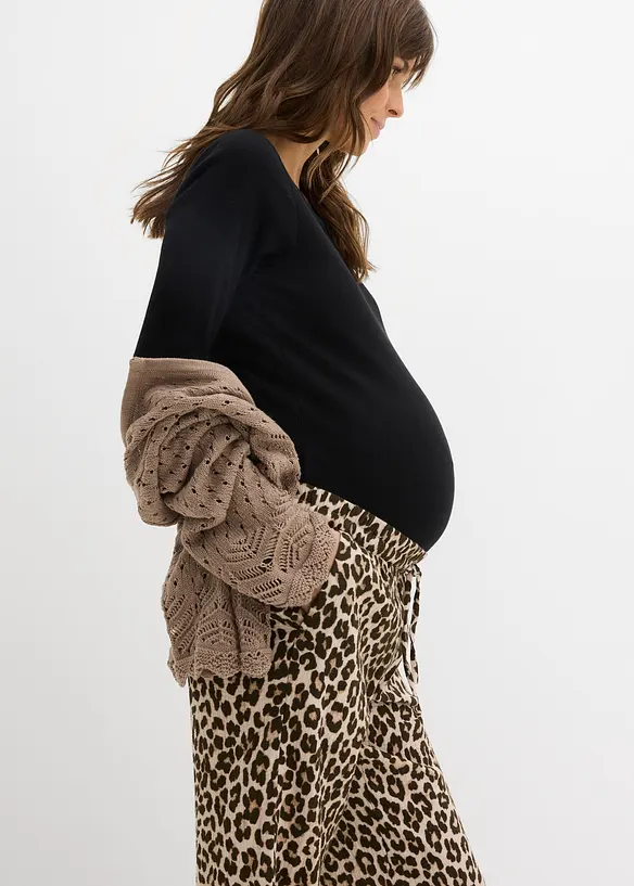 Mammabyxa i bomullsmuslin, bonprix