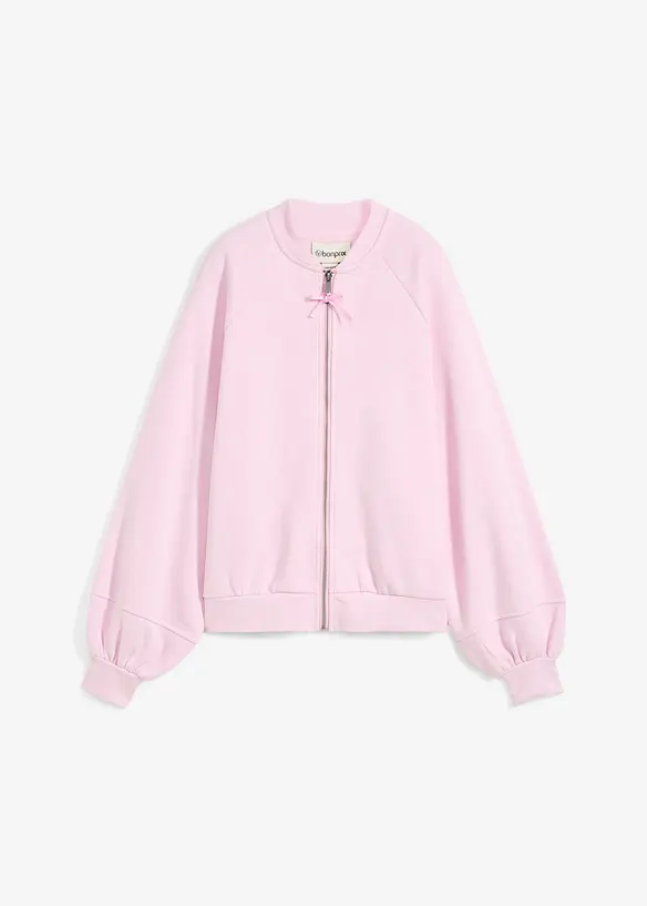 Blusjacka med ballong&auml;rmar, bonprix