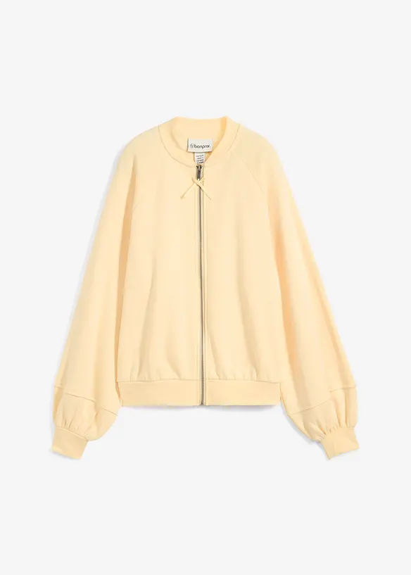 Blusjacka med ballong&auml;rmar, bonprix