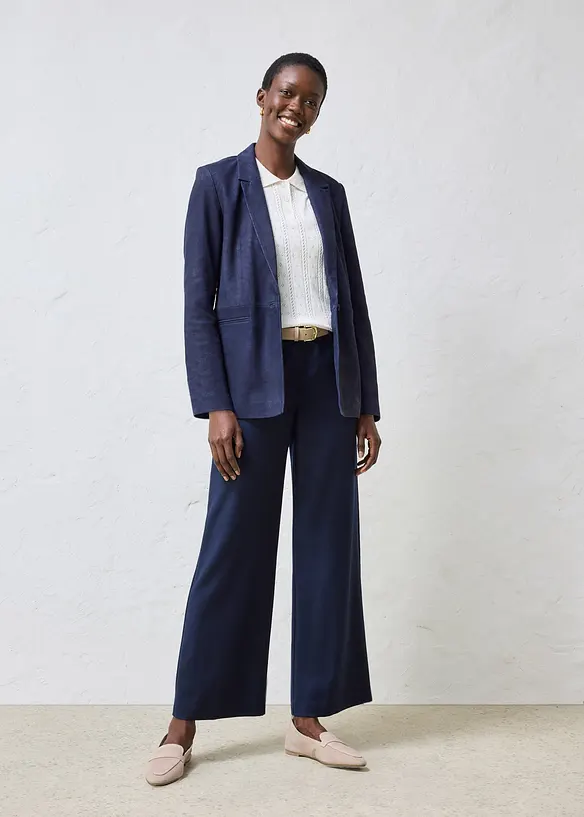 Kavaj av mocka, bonprix