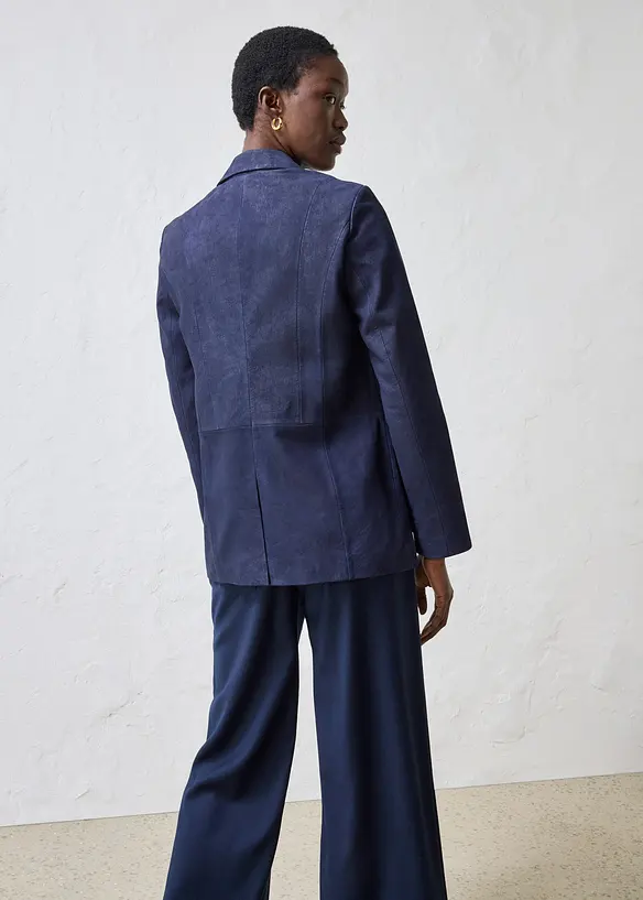 Kavaj av mocka, bonprix