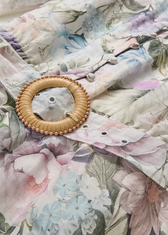 Kl&auml;nning i rami (2-delat set med sk&auml;rp), bonprix