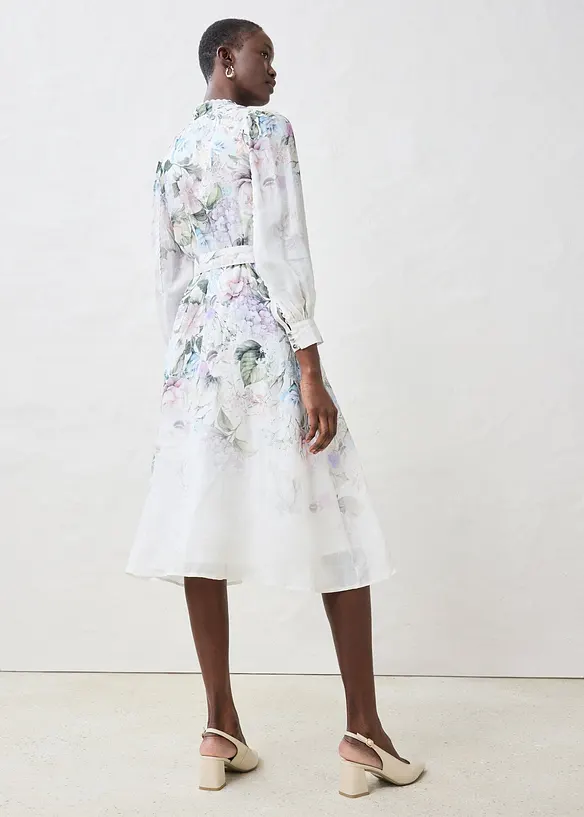 Kl&auml;nning i rami (2-delat set med sk&auml;rp), bonprix