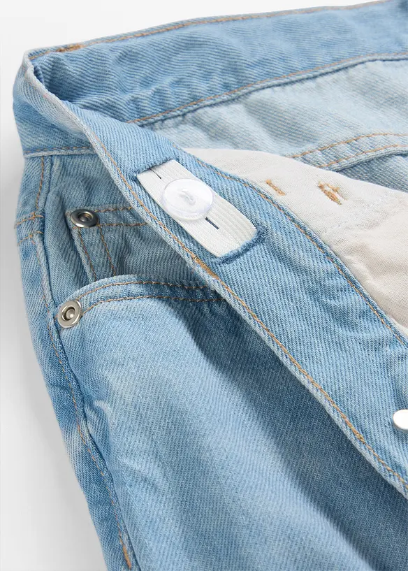 Wide Leg Jeans Mid Waist, bonprix