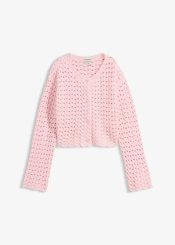 H&aring;lm&ouml;nstrad cardigan, bonprix