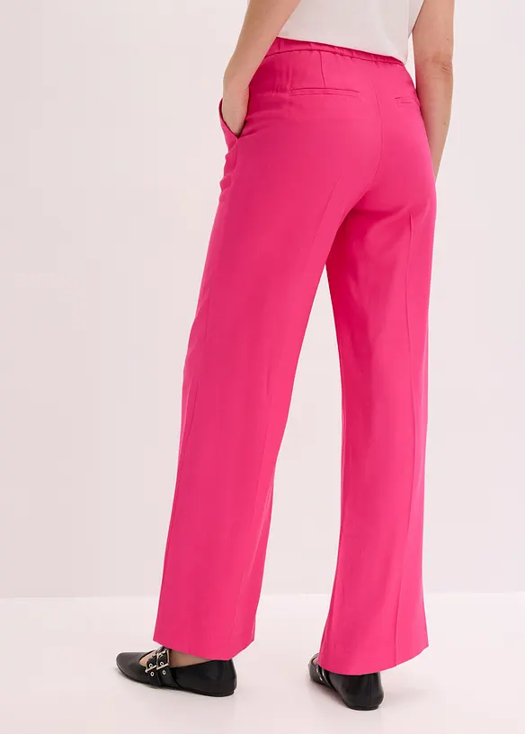 Luftig, vid byxa med viskos, bonprix