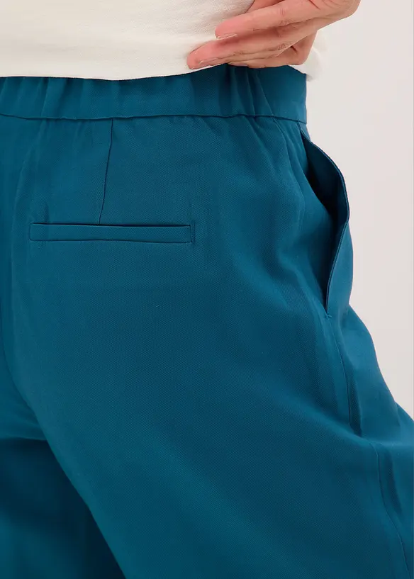 Luftig, vid byxa med viskos, bonprix