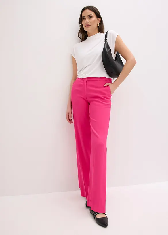 Luftig, vid byxa med viskos, bonprix