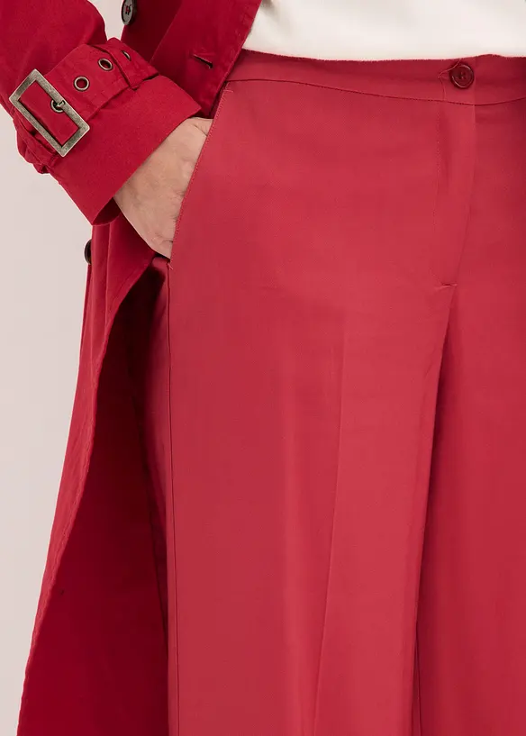 Luftig, vid byxa med viskos, bonprix