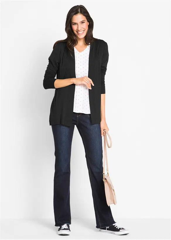 Cardigan i mjuk viskos, bonprix