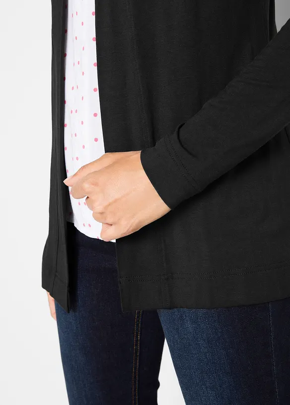 Cardigan i mjuk viskos, bonprix