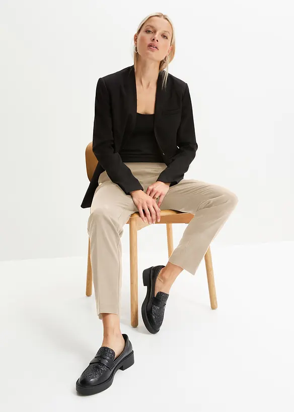 Linne med smala axelband, av bomull (3-pack), bonprix