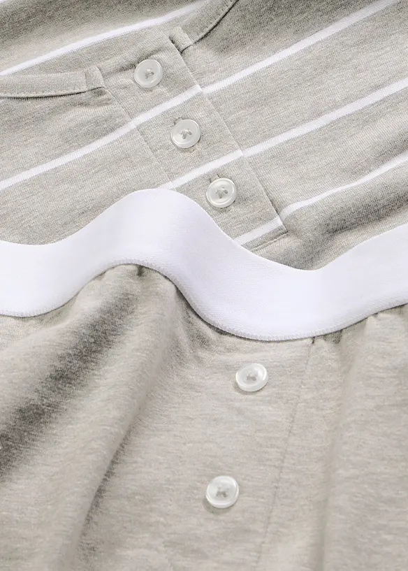 Pyjamas med cykelbyxa, bonprix