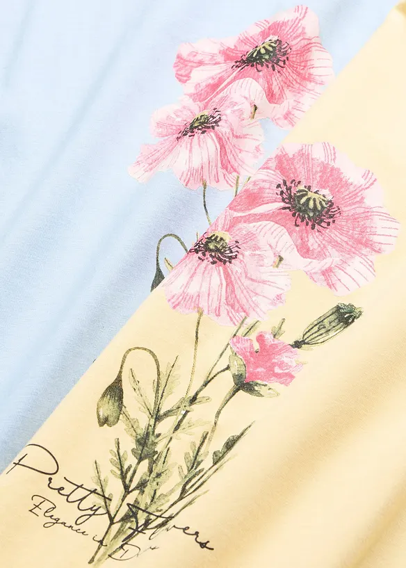 Kort nattlinne i bomull (2-pack), bonprix