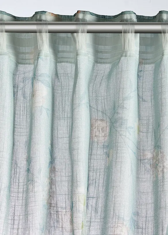 Blomm&ouml;nstrad gardinl&auml;ngd (1-pack), bonprix