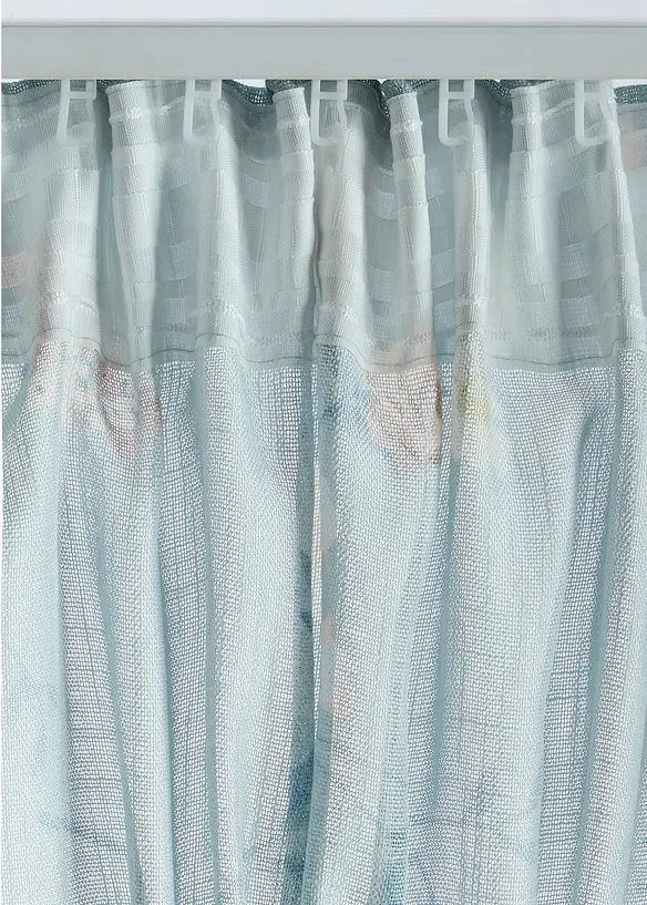 Blomm&ouml;nstrad gardinl&auml;ngd (1-pack), bonprix