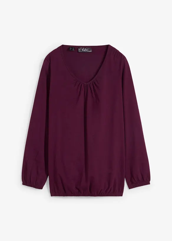 L&aring;ng&auml;rmad bomullstopp med res&aring;r, bonprix