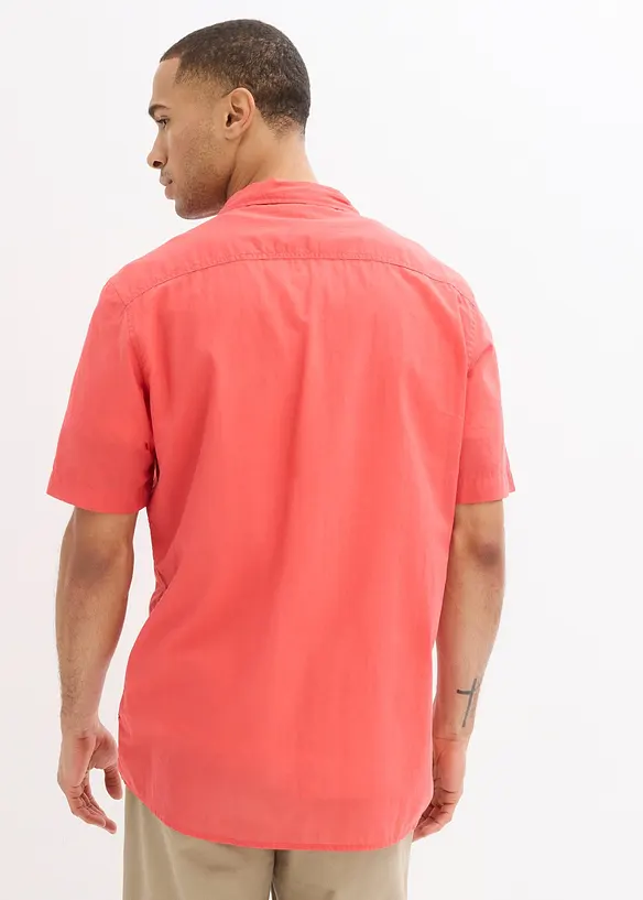 Kort&auml;rmad skjorta i ren bomull, bonprix