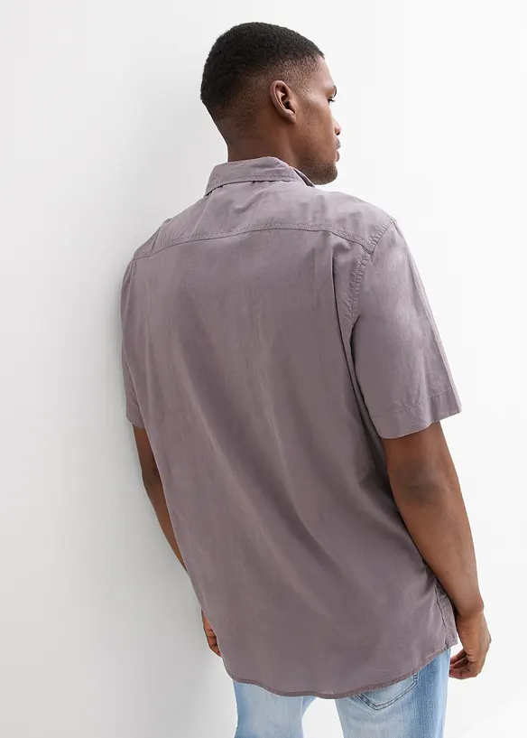 Kort&auml;rmad skjorta i ren bomull, bonprix