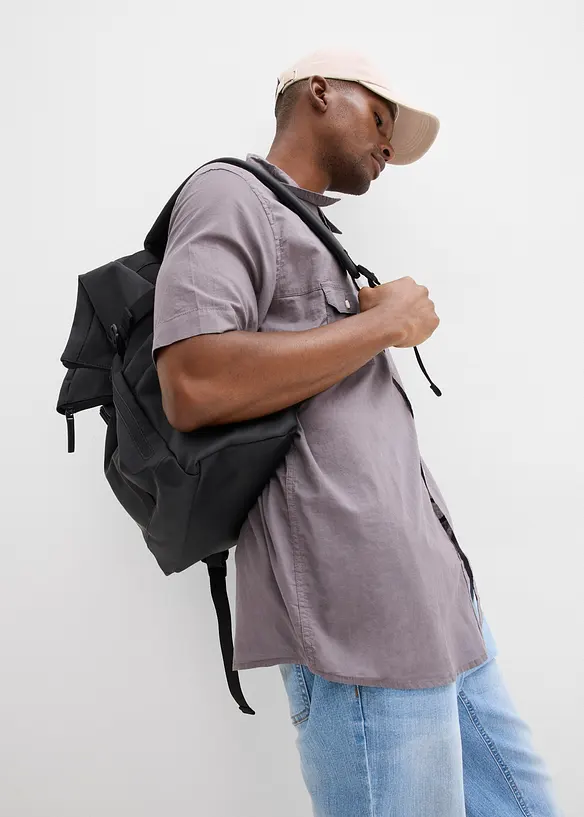 Kort&auml;rmad skjorta i ren bomull, bonprix