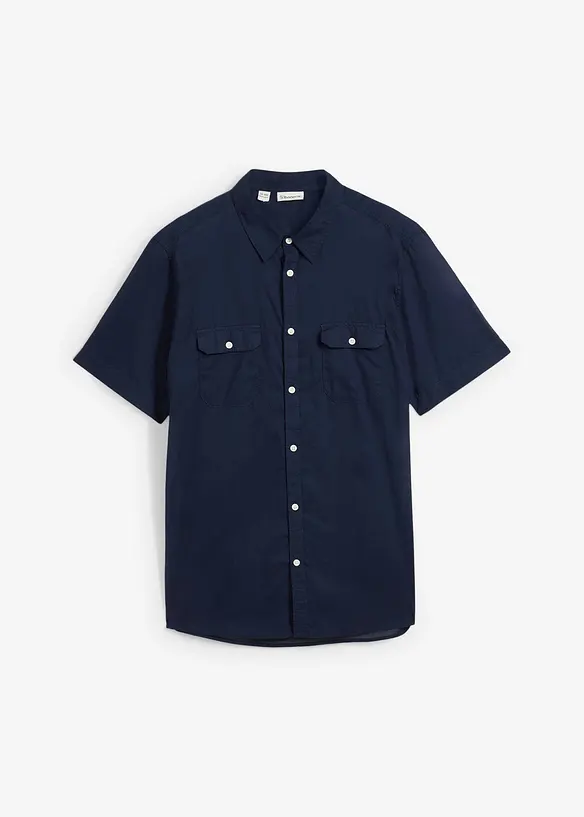 Kort&auml;rmad skjorta i ren bomull, bonprix