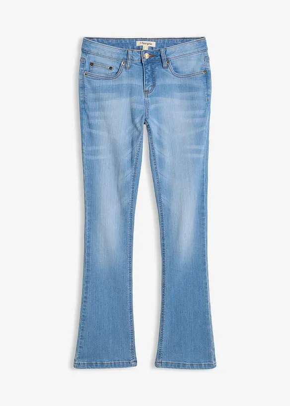 Bootcut jeans Mid Waist, Stretch, bonprix