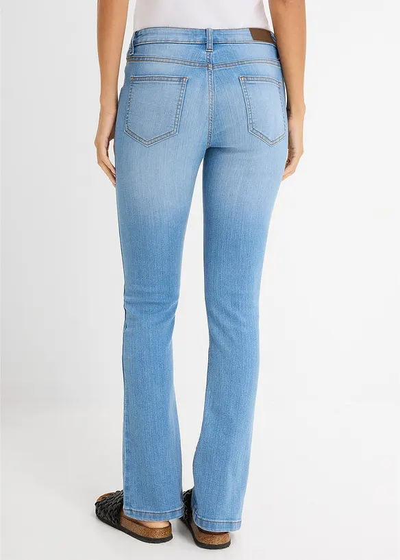 Bootcut jeans Mid Waist, Stretch, bonprix