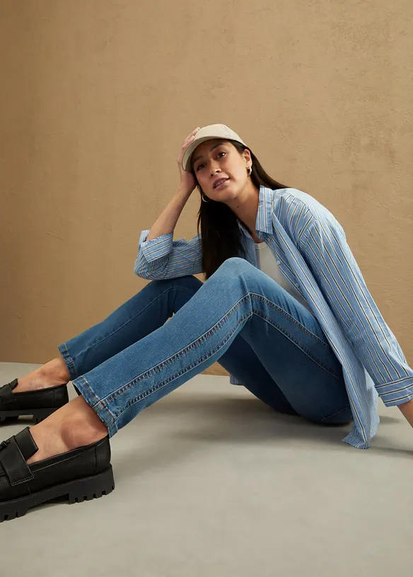 Slim Jeans High Waist, Shaping, bonprix