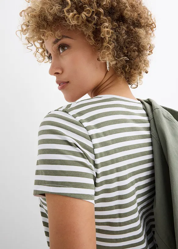 Randig T-shirt, bonprix