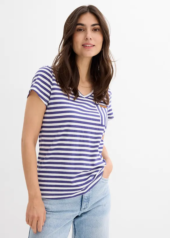 Randig T-shirt, bonprix