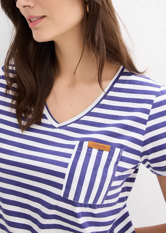 Randig T-shirt, bonprix