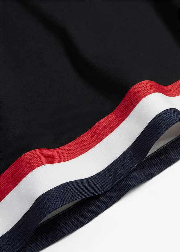 Jerseykl&auml;nning i mjuk viskosmix, bonprix