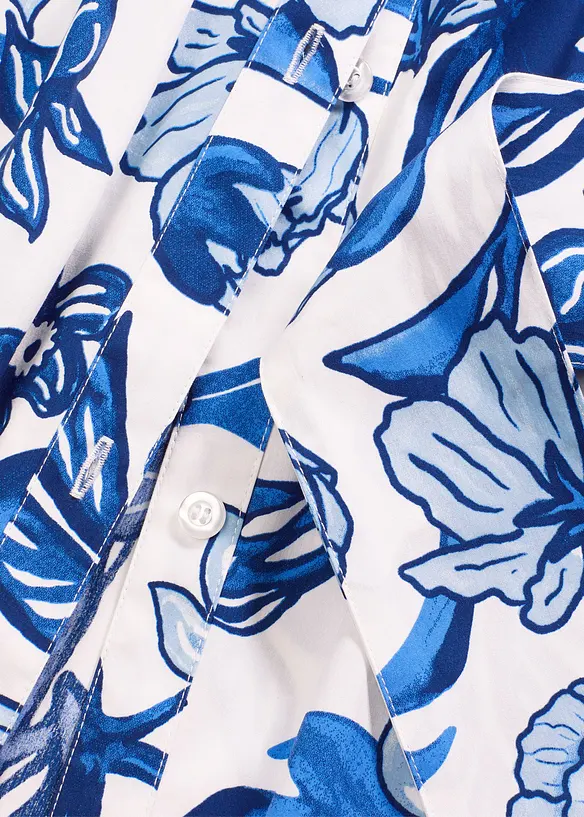 Skjortkl&auml;nning av bomullsmix, bonprix