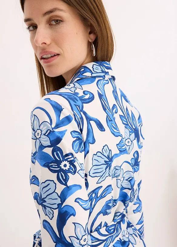 Skjortkl&auml;nning av bomullsmix, bonprix