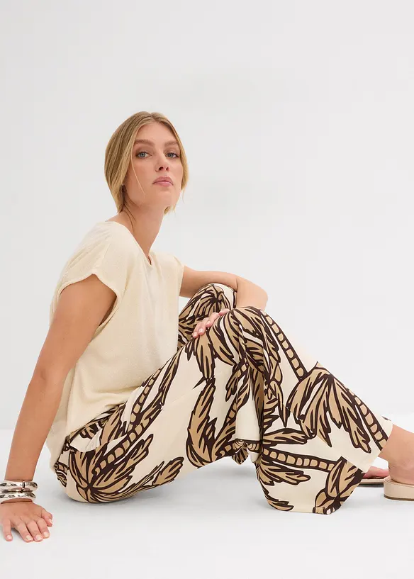 Marlenebyxa i f&ouml;ljsam viskos, bonprix