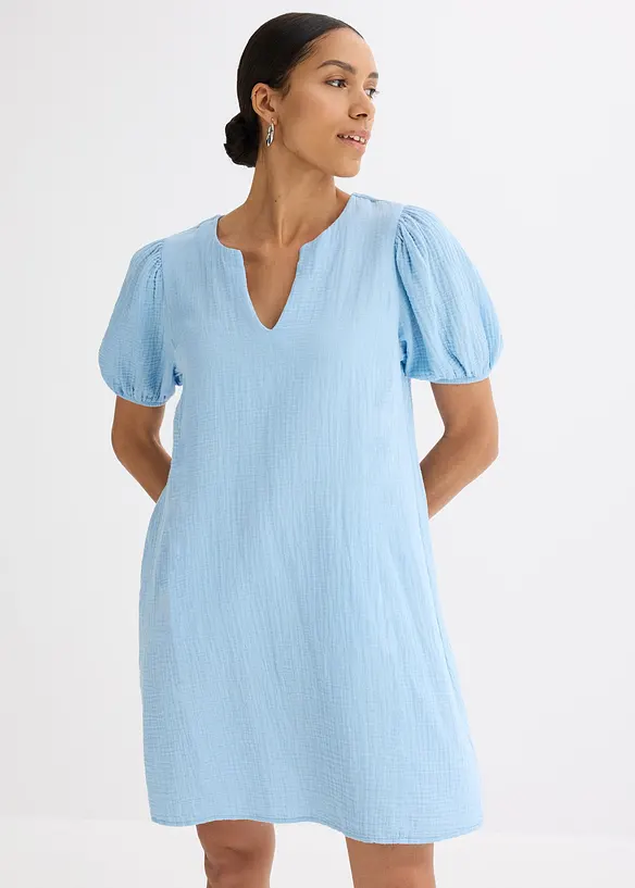 Kort muslinkl&auml;nning, bonprix